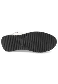 Białe Sneakersy Rieker Sportowe Obuwie Damskie. Okazja: na spacer. Kolor: biały. Materiał: materiał. Sezon: lato. Sport: turystyka piesza #3
