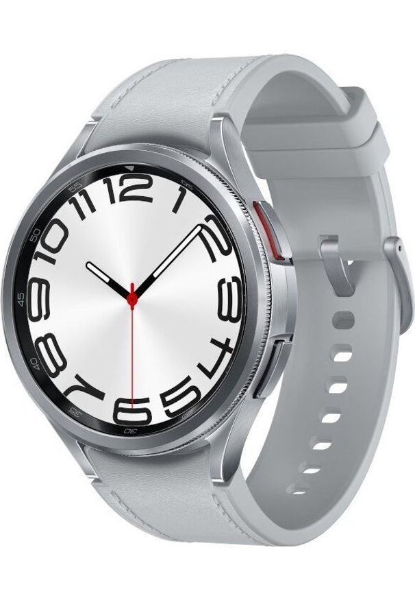 SAMSUNG - Smartwatch Samsung Galaxy Watch 6 Classic Stainless Steel 47mm Szary. Rodzaj zegarka: smartwatch. Kolor: szary