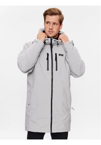 Helly Hansen Kurtka przeciwdeszczowa Rain Parka 54002 Szary Regular Fit. Kolor: szary. Materiał: syntetyk #1