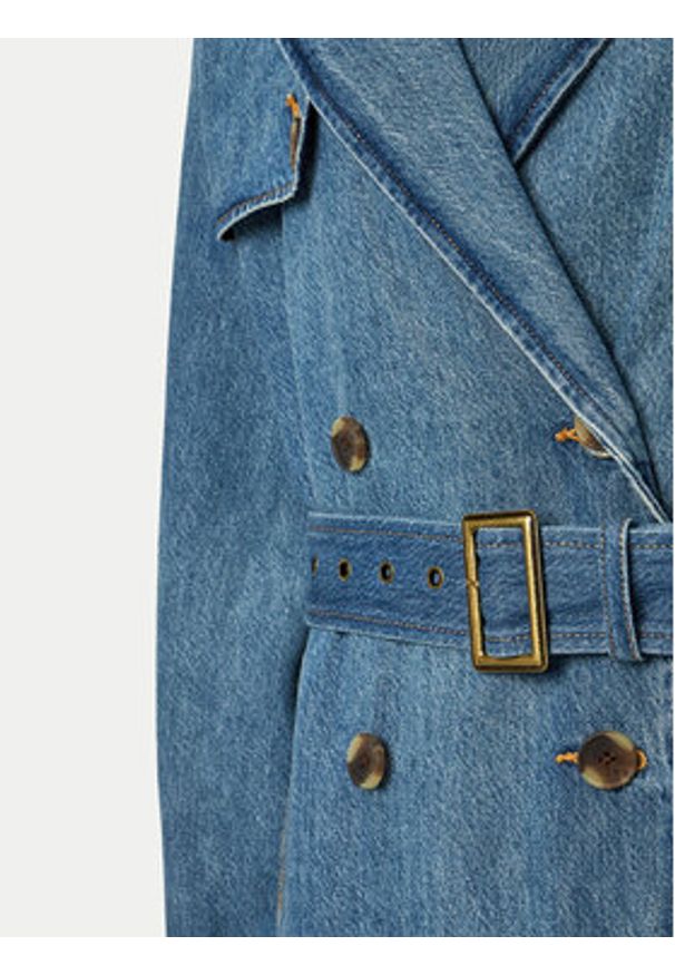 Levi's® Trencz Spade A8976-0001 Niebieski Regular Fit. Kolor: niebieski. Materiał: bawełna