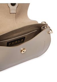 Furla Torebka Flow M WB00996 BX2045 BG 4488S Beżowy. Kolor: beżowy. Materiał: skórzane #5