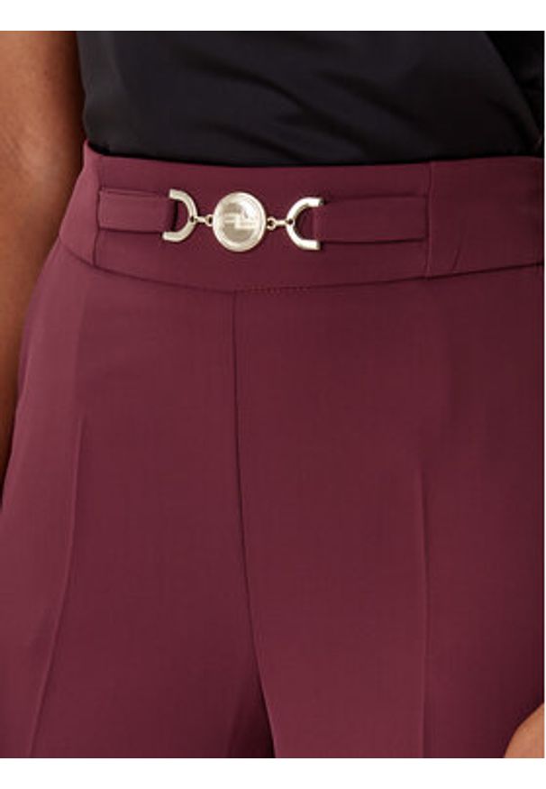 Artigli Spodnie materiałowe ACPA002994 Bordowy Regular Fit. Kolor: czerwony. Materiał: syntetyk