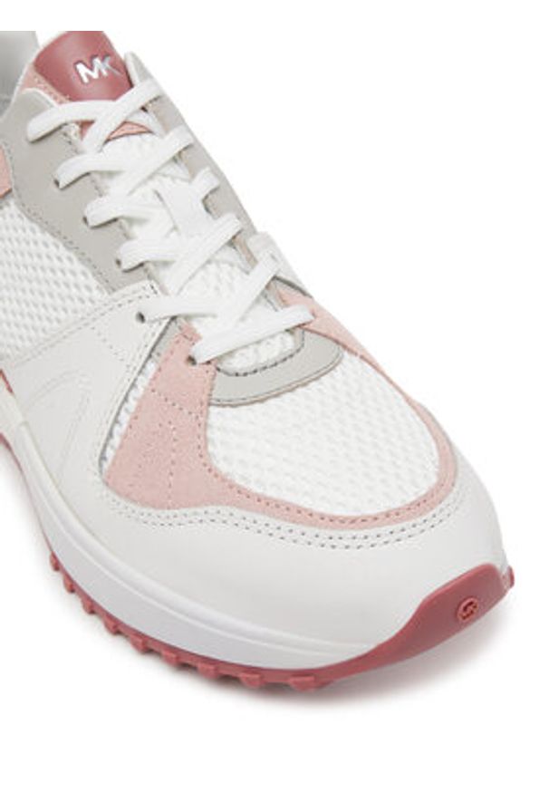 MICHAEL Michael Kors Sneakersy Jaime 43S5JMFS1L Biały. Kolor: biały. Materiał: skóra