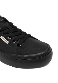 Calvin Klein Sneakersy Vulc Flatform Lace Up Moire YW0YW02012 Czarny. Kolor: czarny. Materiał: materiał #5
