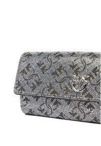 Pinko - PINKO Torebka Love Tiny Brids Wallet C AI 25-26 PCPL 103765 A20D Srebrny. Kolor: srebrny #3