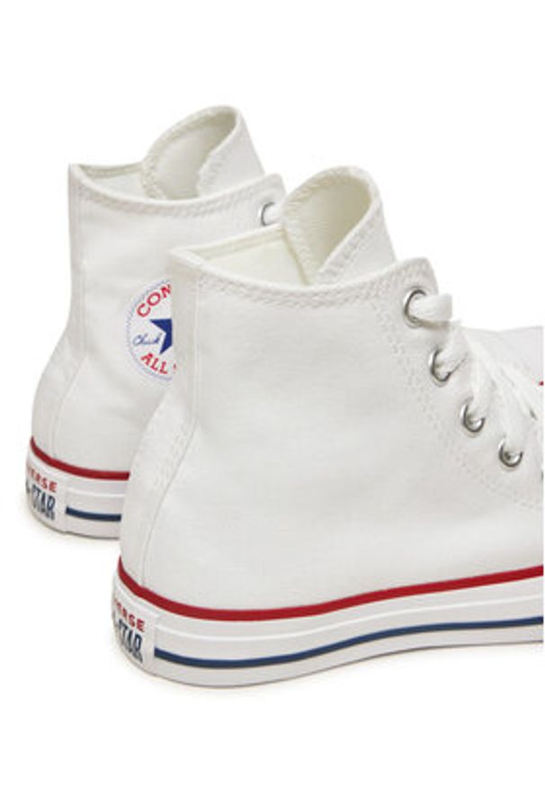 Converse Trampki Chuck Taylor All Star Classic M7650 W Biały. Kolor: biały. Materiał: materiał