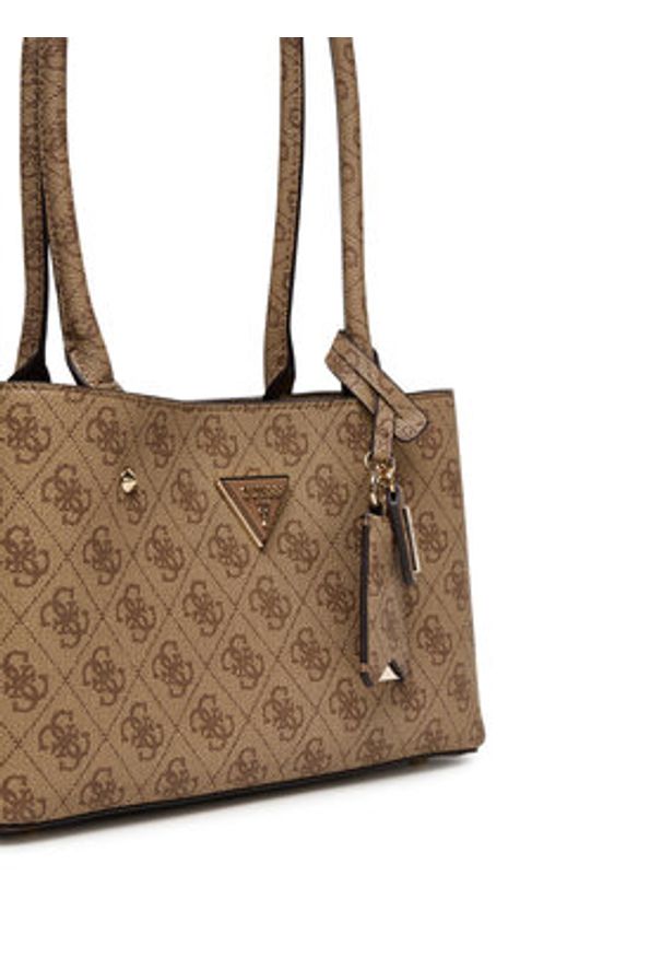 Guess Torebka Meridian II HWSG69 74090 Beżowy. Kolor: beżowy. Materiał: skórzane