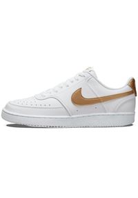 Buty damskie Nike Court Vision Low Next Nature. Kolor: żółty, biały, wielokolorowy. Model: Nike Court. Sport: turystyka piesza