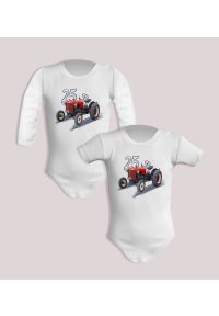 nikiniki - Zetor 25 — body (Rozmiar: 3M; Długość rękawa: krótki; Rodzaj nadruku: Zetor 25). Materiał: bawełna. Wzór: nadruk
