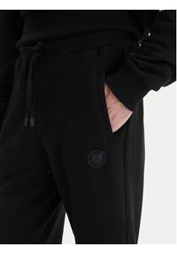 Plein Sport Spodnie dresowe SAFC MJT2788 STE003N Czarny Regular Fit. Kolor: czarny. Materiał: bawełna #3