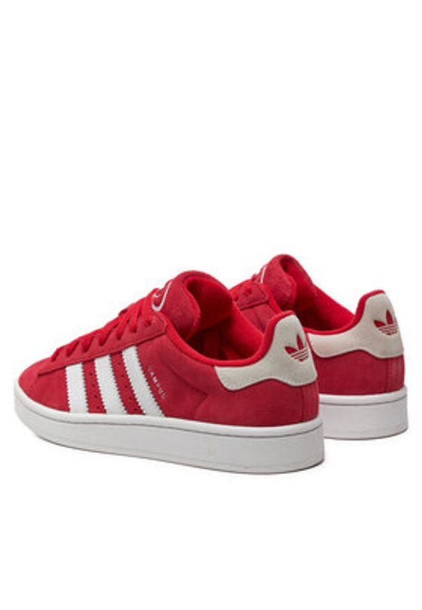Adidas - adidas Sneakersy Campus 00s IG1230 Czerwony. Kolor: czerwony. Materiał: skóra. Model: Adidas Campus