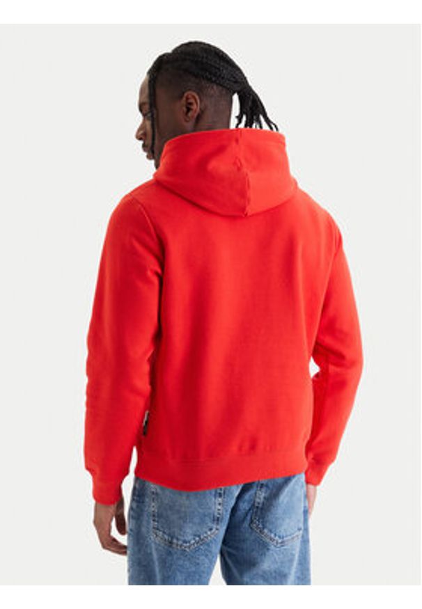 Jack & Jones Bluza Club 12290001 Czerwony Relaxed Fit. Kolor: czerwony. Materiał: bawełna