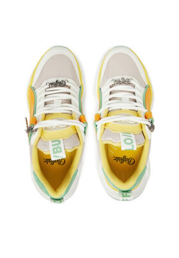 Buffalo Sneakersy 1636371 Kolorowy. Materiał: skóra. Wzór: kolorowy