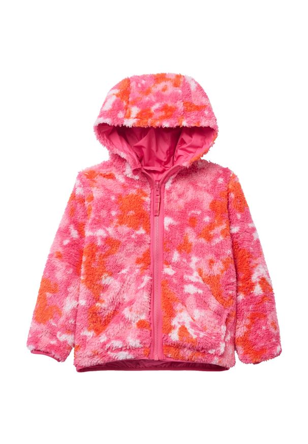 Odwracalna wodoodporna kurtka dla dzieci Helly Hansen Champ. Kolor: różowy