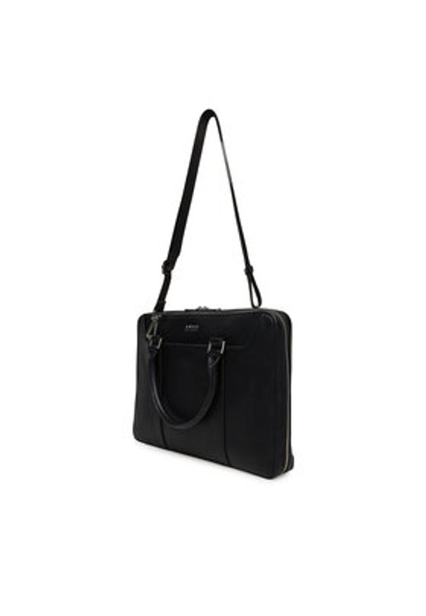 Guess Torba na laptopa HMPATU P5238 Czarny. Kolor: czarny. Materiał: skóra
