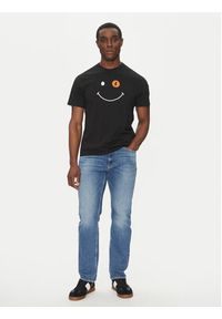 Save The Duck T-Shirt DT1197M BESY20 Czarny Regular Fit. Kolor: czarny. Materiał: bawełna #5