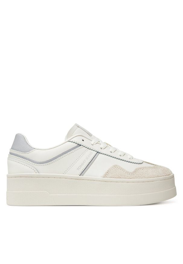 Sneakersy Tommy Jeans. Kolor: biały