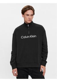 Calvin Klein Bluza Hero Logo K10K112773 Czarny Regular Fit. Kolor: czarny. Materiał: bawełna #1