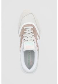 New Balance Buty CW997HVD kolor beżowy na płaskiej podeszwie. Nosek buta: okrągły. Zapięcie: sznurówki. Kolor: beżowy. Materiał: guma. Obcas: na płaskiej podeszwie