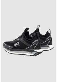 EA7 Emporio Armani - EA7 Czarne sneakersy męskie. Kolor: czarny #4