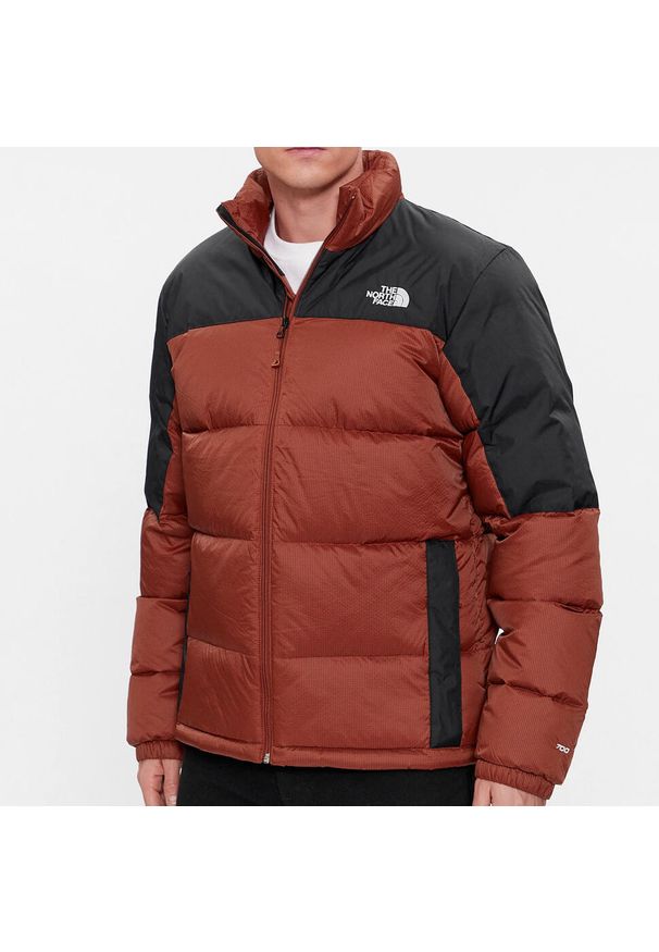 Kurtka męska zimowa The North Face Men Diablo Down. Kolor: czerwony, wielokolorowy, brązowy. Sezon: zima