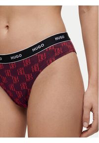 Hugo - HUGO Komplet stringów 50545703 Kolorowy. Materiał: bawełna. Wzór: kolorowy #2