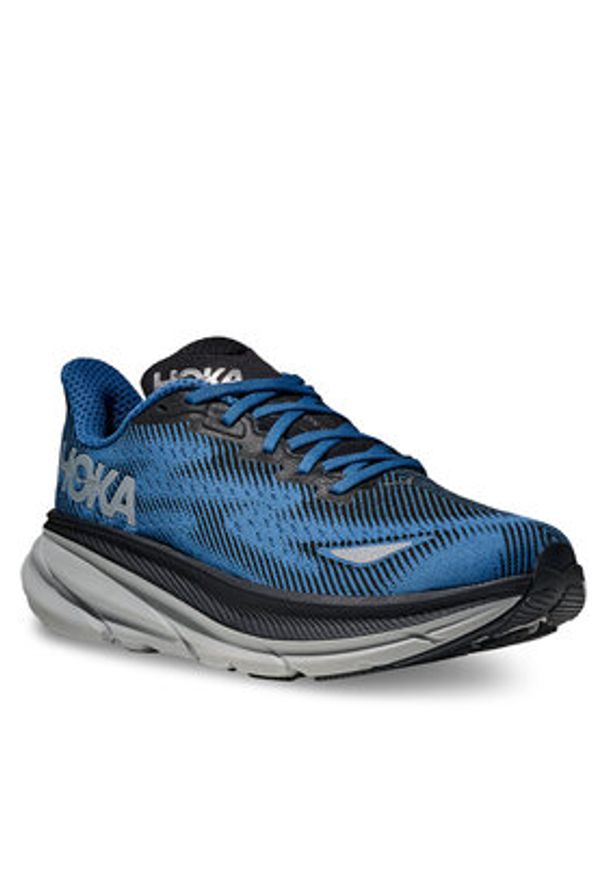HOKA - Hoka Buty do biegania Clifton 9 Gtx 1141470F Czarny. Kolor: czarny. Materiał: materiał