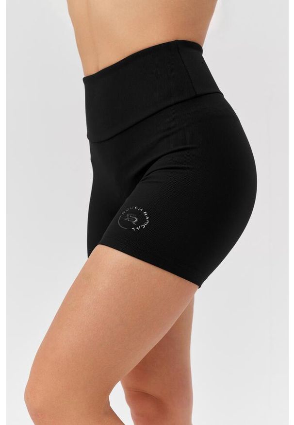 ROUGH RADICAL - Damskie spodenki treningowe fitness Rough Radical Wellness Shorts. Kolor: czarny. Sport: fitness