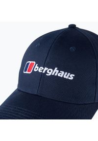 Czapka z daszkiem Berghaus Logo Recognition. Kolor: niebieski