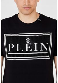 Philipp Plein - PHILIPP PLEIN T-shirt męski z dużym logo, Rozmiar M. Kolor: czarny #6