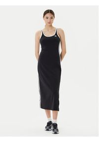Adidas - adidas Sukienka codzienna adicolor 3-Stripes JD4619 Czarny Slim Fit. Okazja: na co dzień. Kolor: czarny. Materiał: bawełna. Typ sukienki: proste. Styl: casual #4