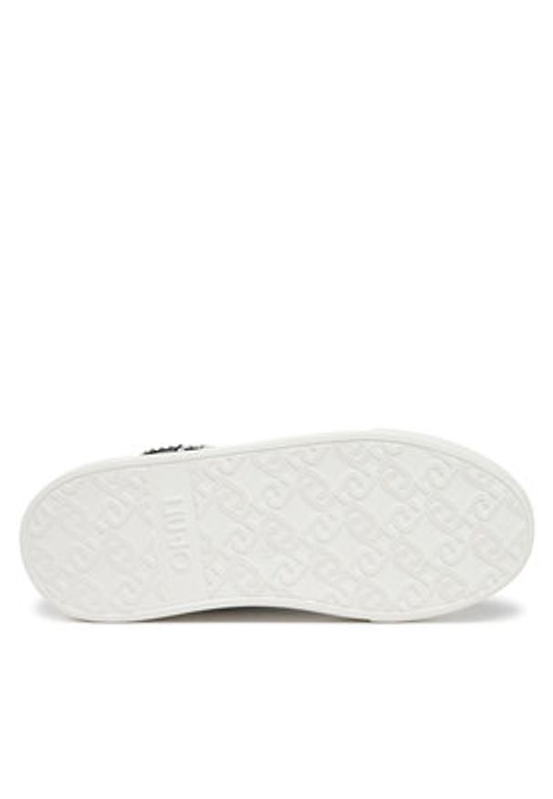 Liu Jo Sneakersy BA5007 EX014 Czarny. Kolor: czarny. Materiał: skóra