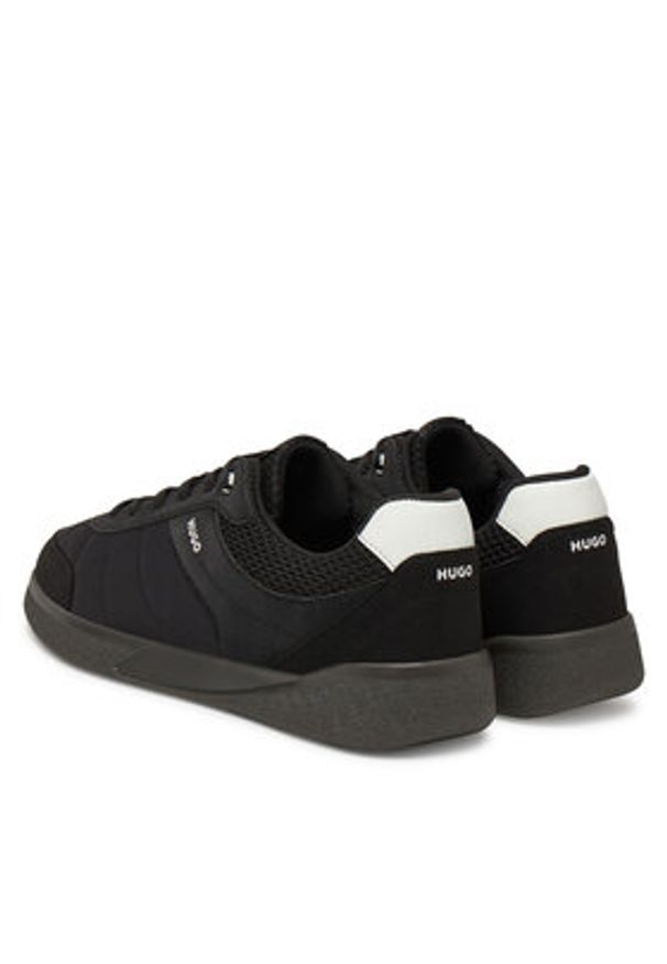 Hugo - HUGO Sneakersy Riven Tenn 50541723 Czarny. Kolor: czarny. Materiał: materiał