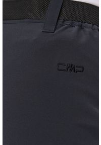 CMP spodnie damskie kolor szary proste high waist. Stan: podwyższony. Kolor: szary. Materiał: tkanina #2