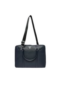 Guess Torba na laptopa HMECSA P3138 Granatowy. Kolor: niebieski. Materiał: skóra #4