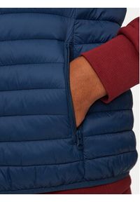 United Colors of Benetton - United Colors Of Benetton Kamizelka 2BA2UJ005 Niebieski Regular Fit. Kolor: niebieski. Materiał: syntetyk #3