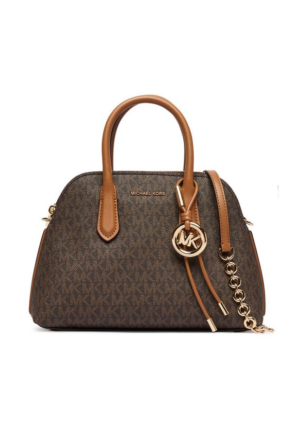 MICHAEL Michael Kors Torebka 30T6GX4S2B Brązowy. Kolor: brązowy. Materiał: skórzane