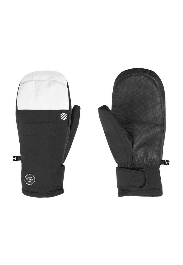 SIROKO - Zimowe rękawice snowboardowe i narciarskie Sporty zimowe Siroko PITZTAL White. Kolor: biały, wielokolorowy, czarny. Sezon: zima. Sport: snowboard, narciarstwo