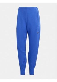 Adidas - adidas Spodnie dresowe Z.N.E. IS3914 Niebieski Regular Fit. Kolor: niebieski. Materiał: bawełna, syntetyk