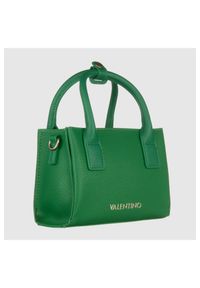Valentino by Mario Valentino - VALENTINO Zielona torebka o teksturze skóry seychelles shopping. Kolor: zielony. Materiał: skórzane #3