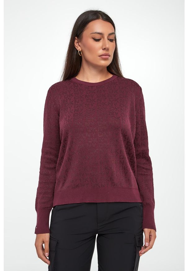 Sweter damski logowany DKNY