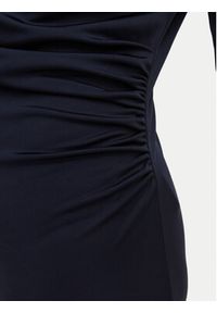 BOSS Sukienka codzienna Ejoe 50562866 Granatowy Regular Fit. Okazja: na co dzień. Kolor: niebieski. Materiał: wiskoza. Typ sukienki: proste. Styl: casual #4