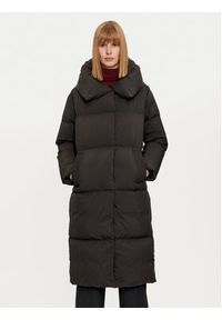Hetrego - Hetregó Płaszcz zimowy Valery 8N691 Czarny Loose Fit. Kolor: czarny. Materiał: syntetyk. Sezon: zima #8