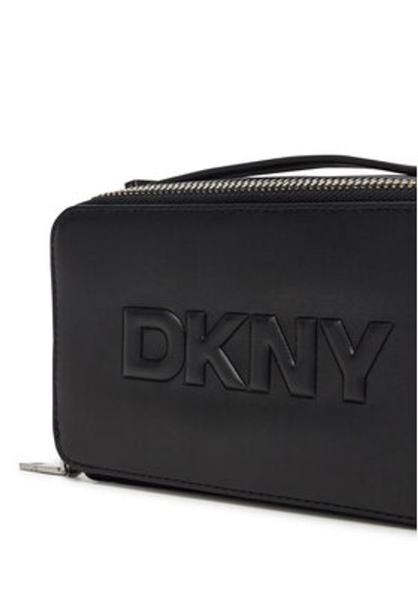 DKNY Torebka R44EZI35 Czarny. Kolor: czarny. Materiał: skórzane