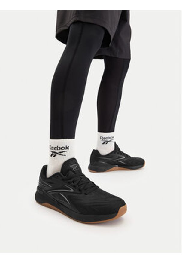 Reebok Buty na siłownię EO-NANO X5 EDGE 100244425 Czarny. Kolor: czarny. Materiał: materiał. Sport: fitness