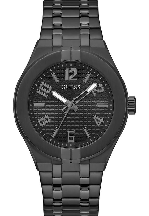 Zegarek Guess Zegarek męski Guess GW0661G3 czarny. Kolor: czarny
