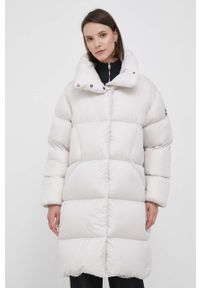 Colmar kurtka puchowa damska kolor beżowy zimowa. Kolor: beżowy. Materiał: puch. Sezon: zima #1