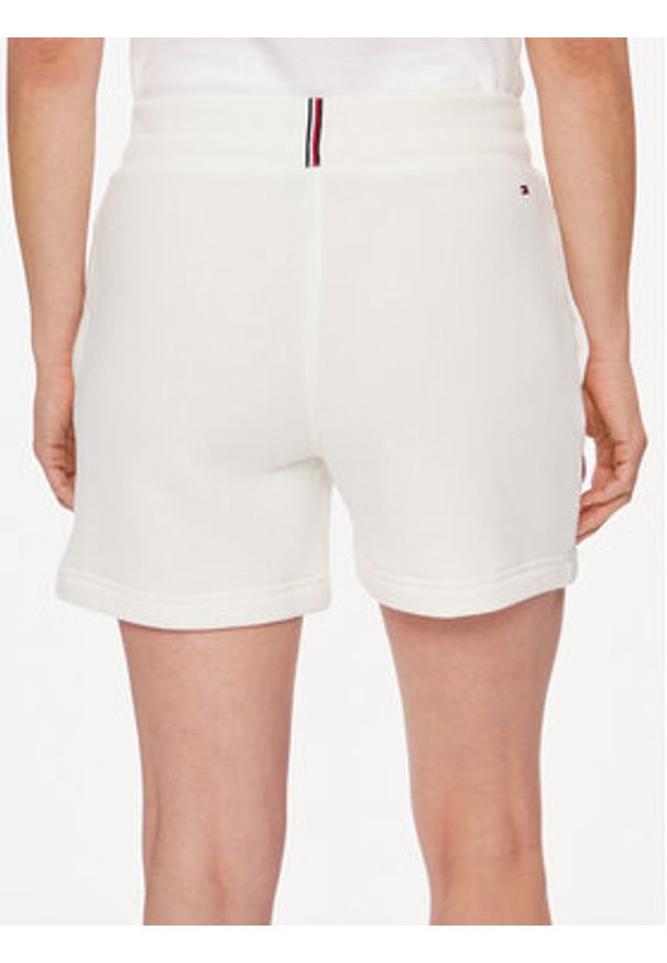 TOMMY HILFIGER - Tommy Hilfiger Szorty sportowe 1985 WW0WW38348 Écru. Materiał: bawełna