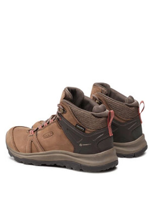 keen - Keen Trekkingi Terradora II Leather Mid Wp 1023728 Brązowy. Kolor: brązowy. Materiał: skóra, nubuk