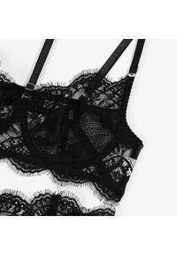 Intica - Koronkowy zestaw bielizny na romantyczne chwile Kaarina. Kolor: czarny. Materiał: koronka. Wzór: koronka #9